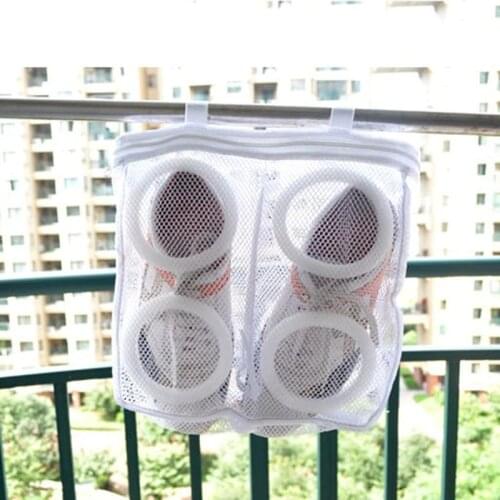 Zipper Mesh Wash Bags Household Washing Machine Bag For Laundry Underwear Shoes Socks Dirty Clothes Organizer Laundry Basket