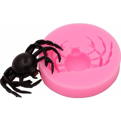 Spider Cake Cake Silicone Mold DIY Pastry Cookies Baking Gadgets Handmade Chocolate Soap Molds Cake Dessert Decorative Molds