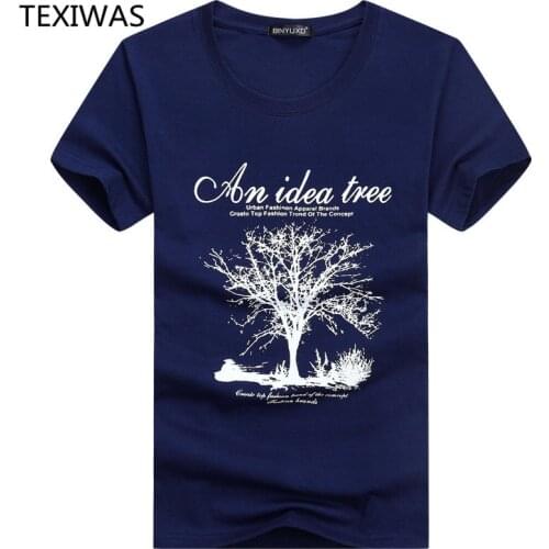TEXIWAS Short Sleeve T-shirts For Men