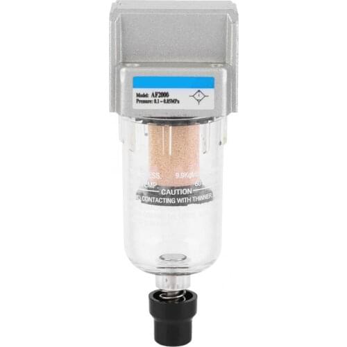 Replacement AF2000-02 G1/4" Particulate Air Filter Compressor Automatic Drain Fittings Pneumatic