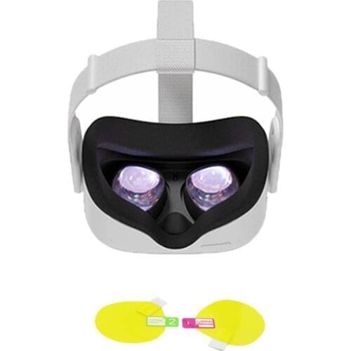 4pcs VR Lens Protector VR Accessories For Oculus Quest 2 Vr Glasses TPU Soft Film HD Film Anti-scratch For For Oculus Quest2