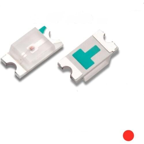 3000pcs 1206 RED 3216 smd led 20mA 2.0-2.2v 620-625nm super bright light beads lamps PLCC-2 3.2*1.6mm wholesale