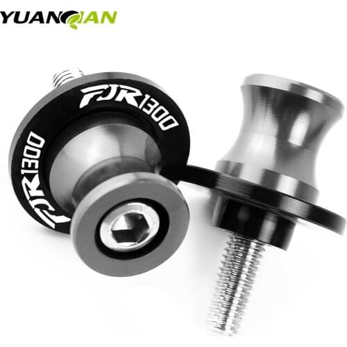 Motorcycle Accessories CNC Swingarm Sliders Spools Stand Screws For YAMAHA FJR 1300 FJR1300 xjr1300 2004 2005 2006 2007 -2016