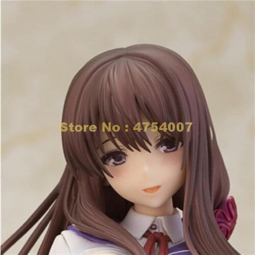 Anime alphamax 1/6 pvc action figure school uniform skirt collection model sexy doll 27cm Toy