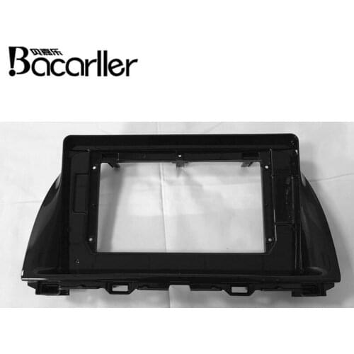 10.1 Inch Car Fascia For MAZDA CX-5 2015-2017 Double Din dvd Fascias Audio Fitting Adaptor dashboard Frame Panel With Handle