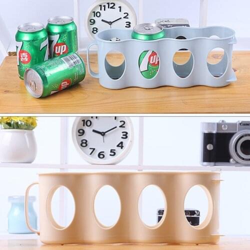 Beer Soda Can Holder Storage Shelf Rack Racks Accessories for Kitchen Supplies Tool Fridge Cans Household Organization Organizer