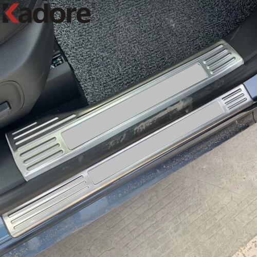 For Kuga Escape 2020 2021 Stainless Steel Door Sill Scuff Plate Cover Trim Welcome Pedal Threshold Guard Car Styling Accessories