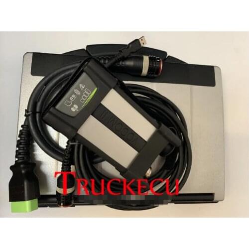 For VOLVO VOCOM II 88894000 VOCOM 2 PTT 2.7.109 Truck loader Excavator Diagnostic Tool+Thoughbook CF53/31 Diagnostic laptop