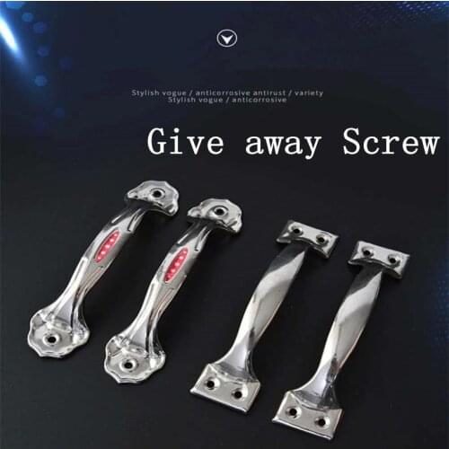 Door Handle Cupboard Handle Square Furniture Hardware Stainless Steel Kitchen Door Handle Cupboard Wardrobe Drawer Handle