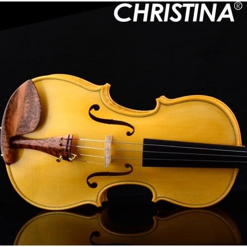 Italy Christina S400Y violin European Highgrade Maple violin 4/4,handmade master solo violino musical instrument+fiddle case,bow
