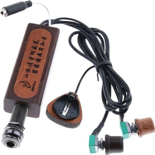 Exquisite Ebony Pickup Piezo DIY for Classical Guitar/Ukulele Parts