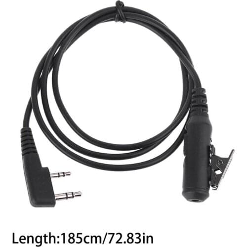 Retevis TCK01 2Pin to 3.5mm Female Phone Earpiece Transfer Cable For Retevis RT21 RT22 RT24 RT7 Walkie Talkie