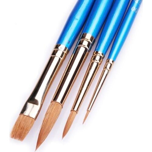 WINSOR&NEWTON mixed Mink hair Painter Paintbrushes watercolor gouache paint brush 4pcs/set or 6pcs/set