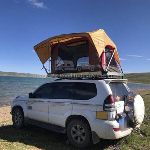 Mobile Camping House Cheap Two Person Travel Bed Car Hard Shell Roof Top Tent
