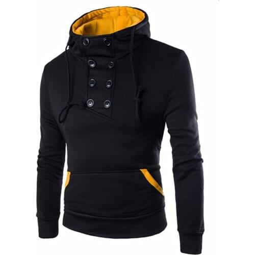 MRMT 2021 Brand New Mens Hoodies Sweatshirts Double-breasted Jacket Pullover for Male Short Slim Hoodie Sweatshirt