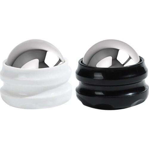 New Cool Cold Massage Roller Ball Massager Body Therapy Foot Waist Hip Back Relaxer Stress Release Muscle Relaxation Equipment