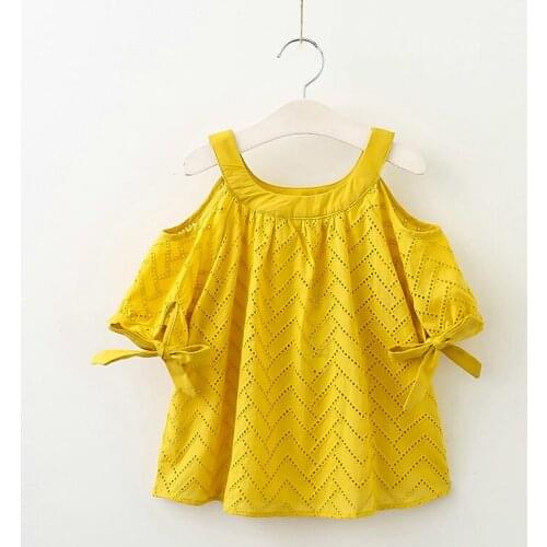 Strap Princess Dress Children Clothing Girls Blouses Cotton Round Neck Baby Girl Kids Clothes Short Seleeve Summer Party Lace C