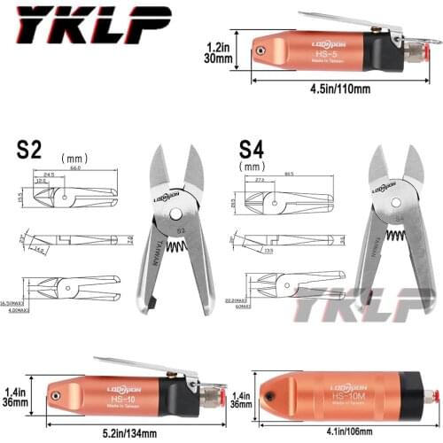 Air Scissors Shears Cutter Head Nipper Pneumatic Crimping Pliers Tool Part for Terminal S2 S4 HS-5 HS-10 HS-10M Body