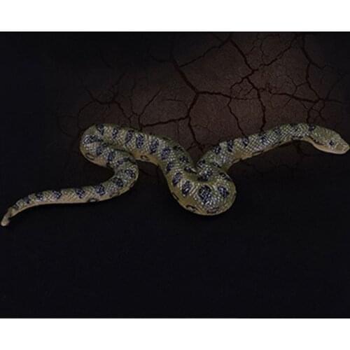 Fake Realistic Rubber North Us Green Anaconda Toy Snake Scary Halloween Props Jokes Prank Novel Gift