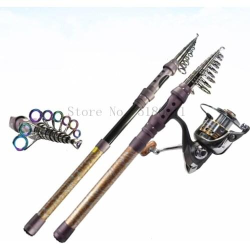 1.8m-3.6m Telescopic Carbon Mini Sea Fishing Rod Outdoor Portable Ice Fishing Tackle Fishing Rod Sea Rod Accessories 2021