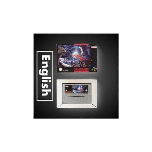 Terranigma - EUR Version RPG Game Card Battery Save With Retail Box