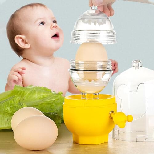 Eggs Yolk Mixing Whisk Inside Golden Egg Stiring Blend Maker Puller Kitchen Utensils Shaker Multi-cutter Household Slicer Gadget