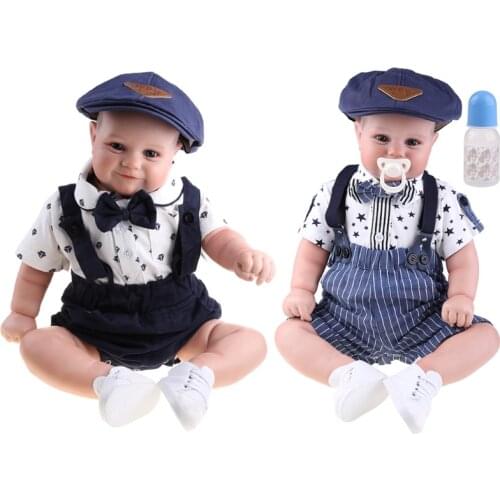 Waterproof Realistic Boy Washable Doll Toys for Kids Lifelike Boy Doll Toy Reborn Interactive Silicone Doll