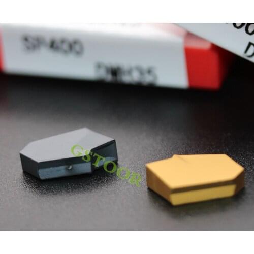 10PCS SP200 SP300 SP400 GG3030 Inserts Groove CNC Lathe Tool Holder Carbide slotting blade Cutter for Steel
