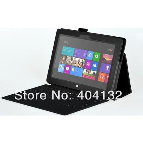 100PCS Multicolor Folding PU Leather Case For Microsoft Surface RT /RT2 Stand Protector Cover -By DHL