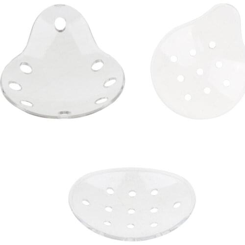 3 Pcs Plastic Ventilated Eye Care Eye with Holes No Cloth Cover