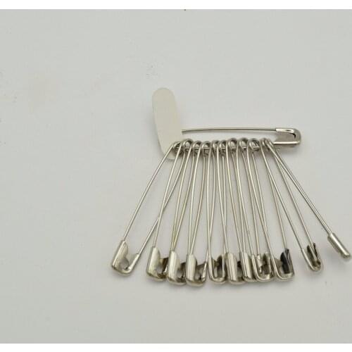432pcs Good quality BIG steel safety pins very strong for sewing & craft steel SIZE 2.1'' length 55mm)