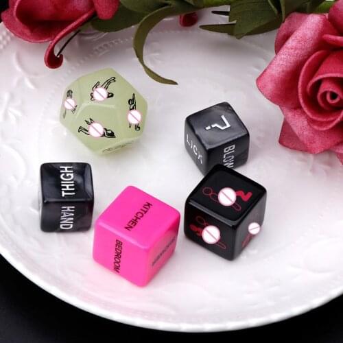5pcs Sex Dice Fun Adult Erotic Love Sexy Posture Couple Lovers Humour Game Toy Novelty Party Gift wholesales