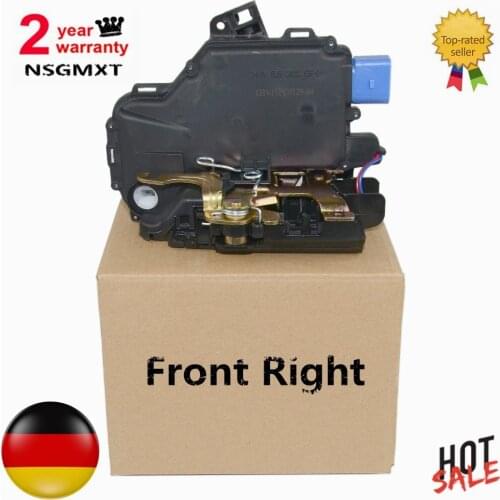 AP01 Front Right For VW New Beetle/T5 Transporter,Multivan 5,Kasten/Polo/Lupo/Seat Ibiza 4/Fabia Door Lock Mechanism 6QD837016E