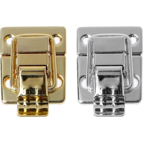 D0LF Hasp Hook Lock Twist Lock Bag Accessories Handbags Case Alloy Catch Buckle DIY Metal Small Clasp