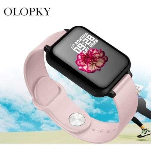 Men Women Smartwatch Pedometer 1.3 inch IP67 Waterproof Heart Rate Monitor Blood Pressure For Huawei Samsung phone Smart Watch