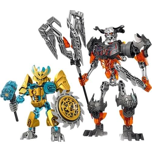 BIONICLE Skeleton Action Figures Building Block Toys For Boy Compatible Major Brand Best Christmas Gift