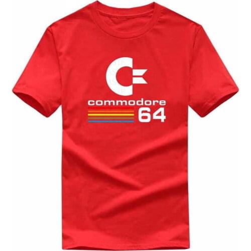 2021 Summer C64 SID Amiga Retro 8-bit Ultra Cool Design Vinyl T-shirt Mens Clothing With Short Sleeve Commodore 64 T Shirts