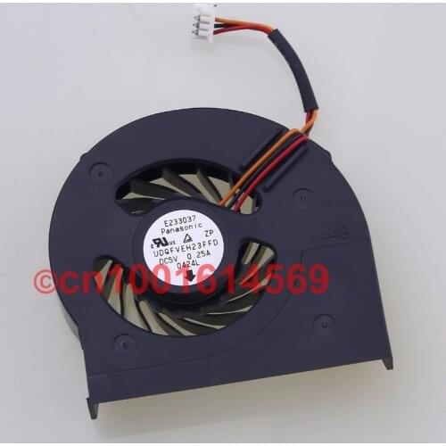 Perfect China 3 PIN New Genuine Original For Panasonic E233037 UDQFVEH23FFD DC 5V 0.25A 0424L Nice CPU FAN Free Shipping