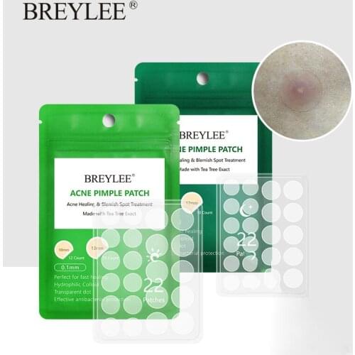 BREYLEE Acne Treatment Mask Patch Acne Pimple Patch Stickers Pimple Remover Tools Face Mask Acne Cream Daily Night Use