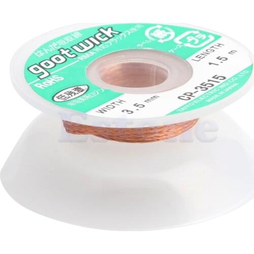New 5 ft 3.5mm Desoldering Braid Solder Remover Wick CP-3515