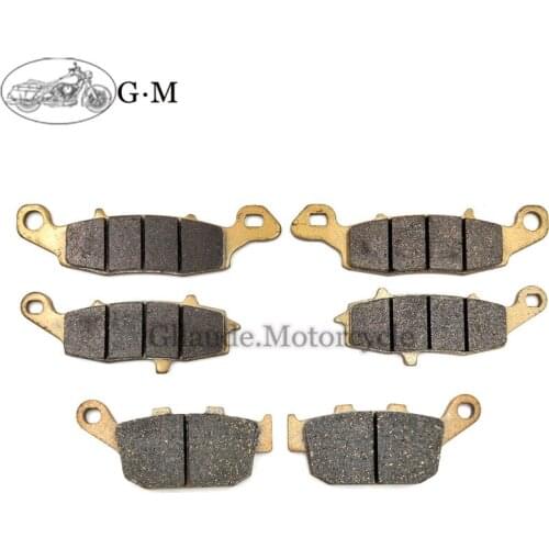 Motorcycle Front / Rear Brake Pads sets For Suzuki SFV650 Gladius Non ABS & ABS 2009-2015 SV650 ABS 2016-2018 SV650X 2018