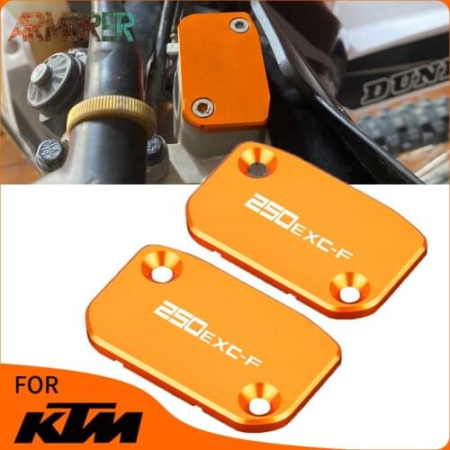 For KTM 250 350 450 500 EXC-F 250EXC-F 350EXC-F 450EXC-F 500EXC-F Motorcycle Front Brake Clutch Fluid Reservoir Cover Cap 2021