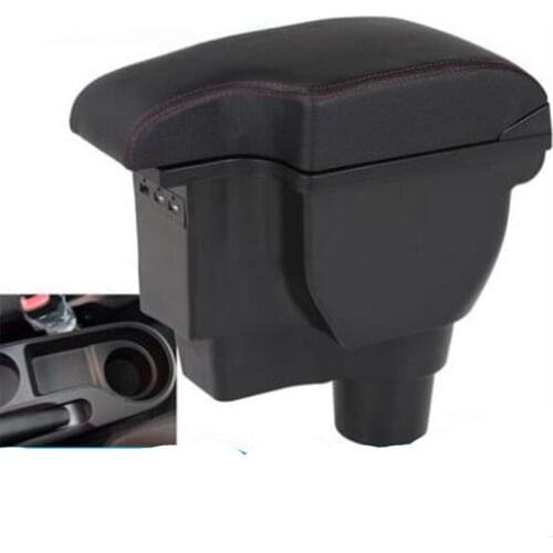 Arm Rest For Kia Rio 4 2017 2018 2019 X-Line Center Centre Console Storage Box Armrest Car Styling