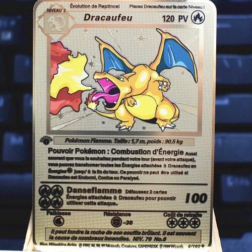 Pokemon Pv French English Japanese Anime Card Game Pokemon Fighting Kapikachu Collection Childrens Toys