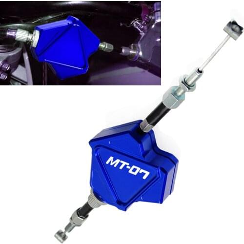 Motorcycle CNC Stunt Clutch Lever Easy Pull Cable System For YAMAHA MT-07 MT07 MT 07 FZ07 FZ-07 2014 2015 2016 2017 2018 2019