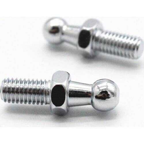 10mm Ball Stud 2pcs Bolt Bolt Bonnet Lifters For Gas Struts M8 Pin Joint