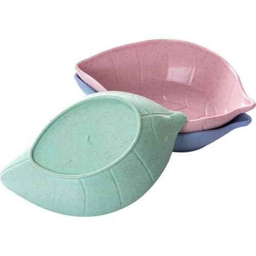 A pack of four！wheat saucer table dip small plate creative kitchen tableware snack plate vinegar dish dish