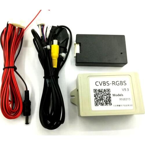 V9.3 CVBS RGB Adapter and AV to RGB Converter Adapter For RNS315 RNS 315
