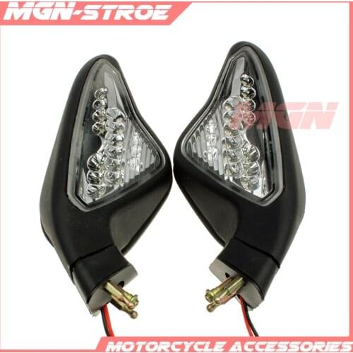 Motorcycle Mirror Turn Signal Lights Rearview Mirrors for DUCATI 848 1098 1098S 1098R 1198 1198S 1198R 2007-2012