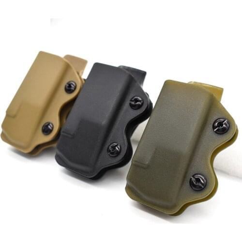Gun Holster Single Magazine Case Inside The Waistband Magazine For Concealed Carry 9mm Gun Pouch